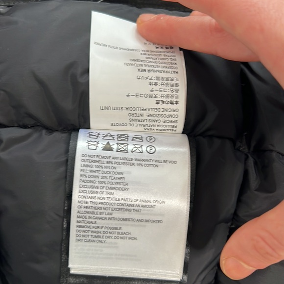 Canada Goose Expedition Parka Heritage Black Long With Fur Hood - Picture 9 of 15